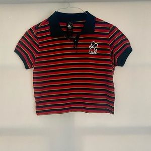 Mickey Mouse Embroidered Polo🐭